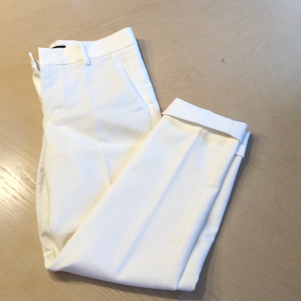 Zara Woman, white Chino Pant